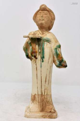 Chinese Tang Dynasty Style Sancai Pottery figure