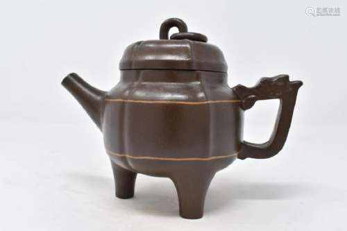 Chinese Yixing Zisha Ceramic Teapot