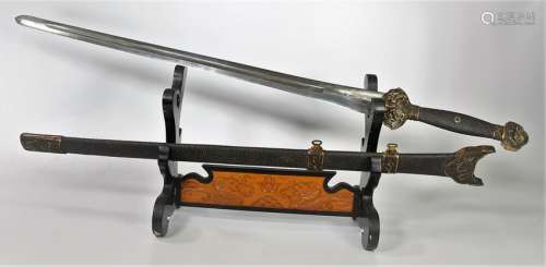 Chinese Ming Style Yongle Sword