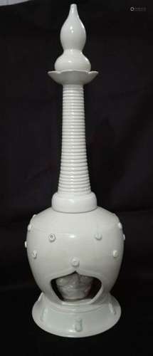 North Song Dynasty  White Ding kiln glazed pagoda in