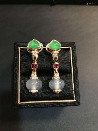 Jadeite Earrings