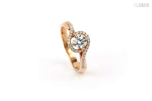 18K Diamond Ring