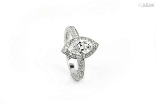 1.00ct White DiamondRing