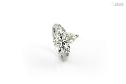 3.20ct White DiamondRing