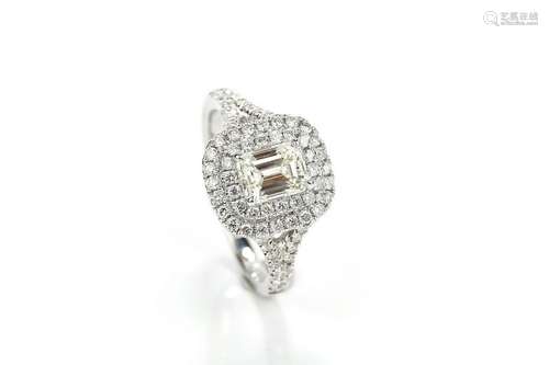 1.01ct White DiamondRing