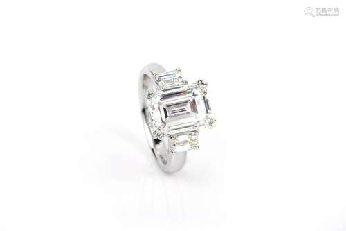 5.03ct White DiamondRing