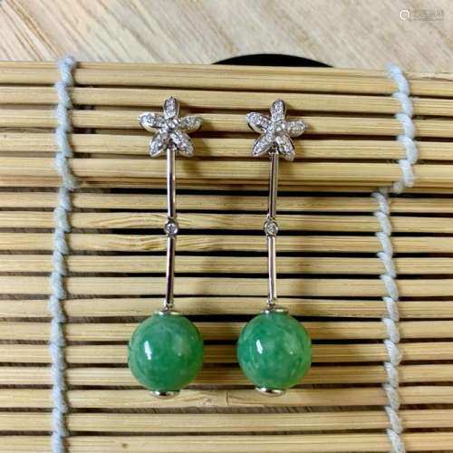 Jadeite  Earrings