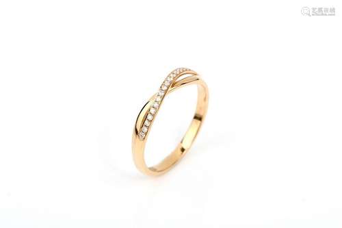 18K Diamond Ring