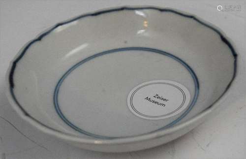 Chinese Ming Dynasty Blue and White Bowl