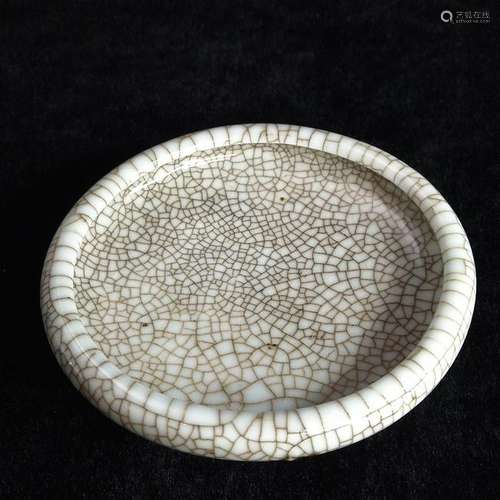 Chinese Qing Dynasty Ge Glaze Brush Washer