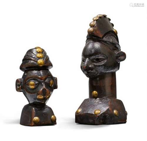 TWO YAKA HEADS