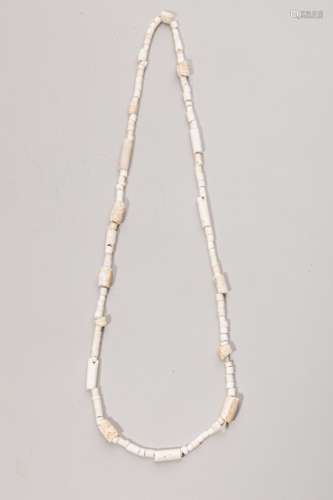 archeologic stone beads necklace