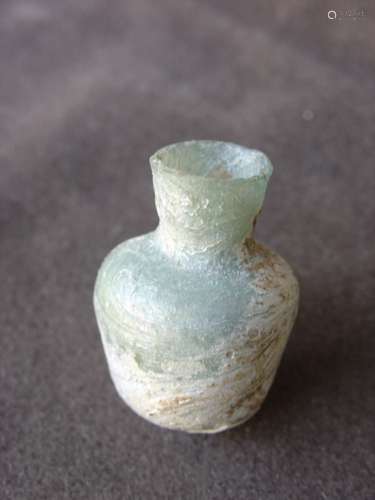 Gandhara glass  flask