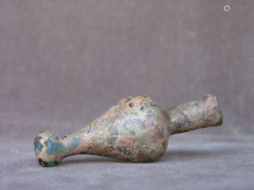 Gandhara glass  flask