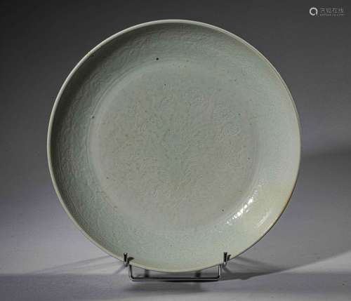 Qing porcelain dish