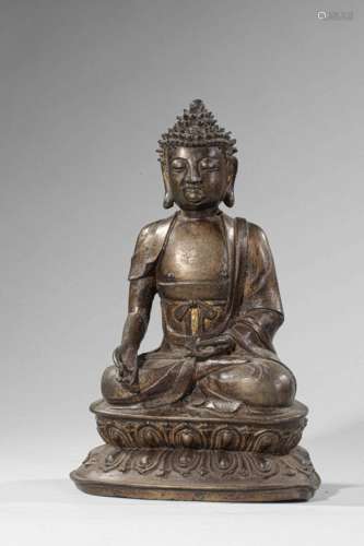 Ming bronze Buddha