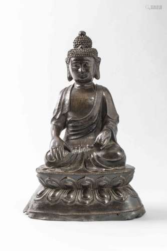 Ming bronze Buddha