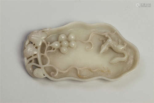 Qing jade cup