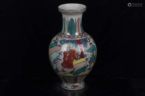 WUCAI 'PEOPLE' VASE