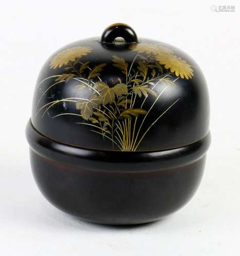 Japanese Lacquer Cookie Jar