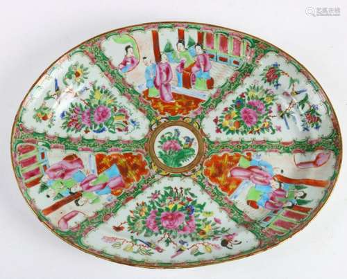 Chinese Canton Famille-rose Porcelain Charger