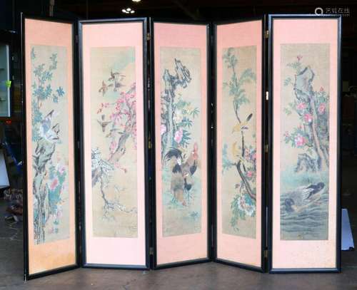 Korean Six-panel Screen