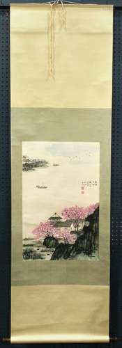 Chinese Scroll, Manner of Qian Songyan, Lake Tai