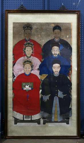 Chinese ancestor portrait