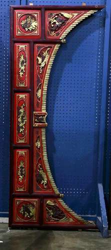 Chinese Lacquer Panel