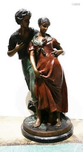 Sculpture, Young Lovers