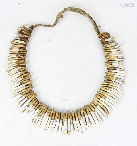 Solomon Island/Marquesas Islands dolphin tooth necklace