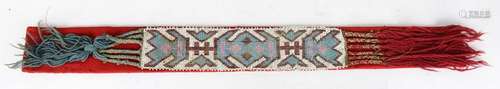 Native American Great Plains beadwork