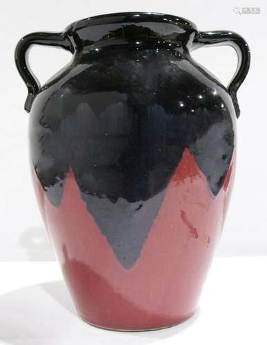 McCoy oil jar floor vase