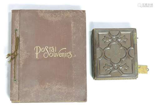 (lot of 2) Photograph album together with a Souvenir