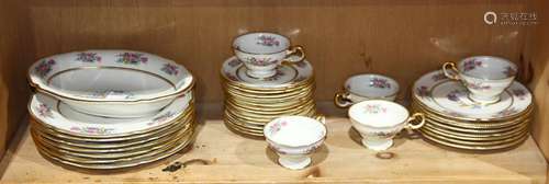 (lot of 35) Partial Castleton china service