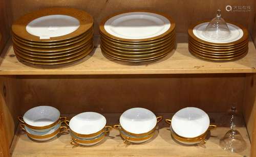 (lot of 34) Royal Bavarian partial china service