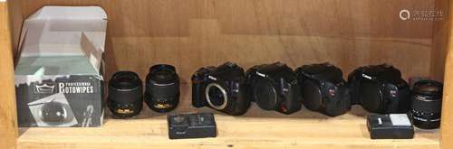 Group of camera equipment