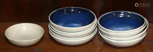 (lot of 10) Heath pottery bowls