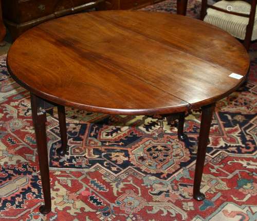 George II drop leaf table