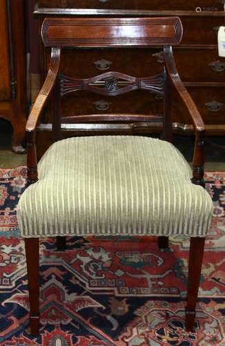 Federal mahogany armchair circa 1810