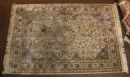 Turkish silk hereke carpet