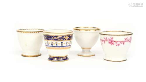 A Vincennes egg cup (coquetier) date code for 1755…