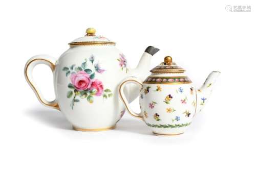 A Sèvres miniature teapot and cover (théière calab…