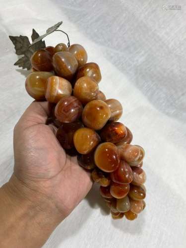 Chinese Agate Grape Branch