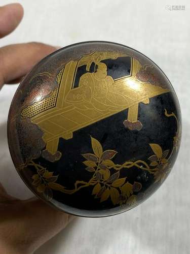 Japanese Edo Period lacquer Box