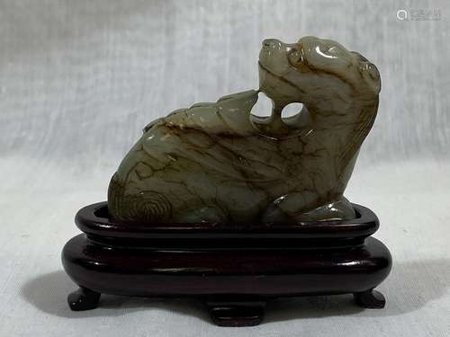 Chinese Celadon Jade - Beast