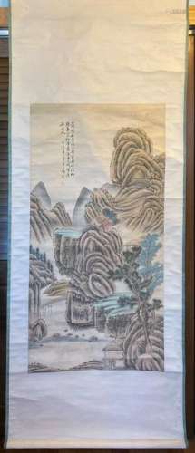Chinese Scroll Painting - Landscape wuchiquan