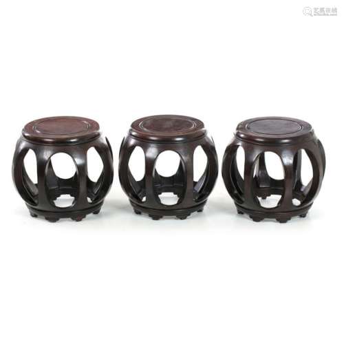 Three chinese stools, Minguo