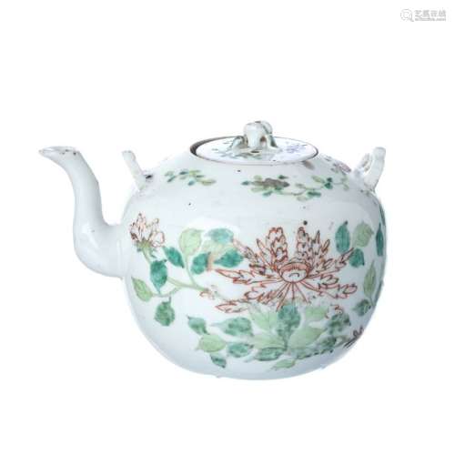 Chinese porcelain teapot, Guangxu