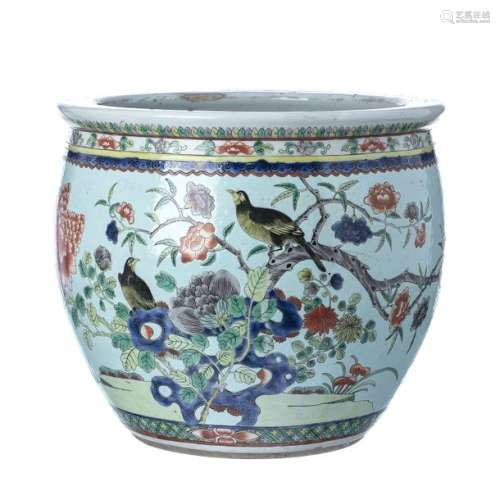 Dayazhai flower pot in chinese porcelain, Guangxu